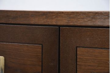 中古　超美品　ほぼ新品　カリモク家具(karimoku)　domani(ドマーニ)　Morganton(モーガントン)　上品な佇まいのドロワーチェスト(サイドチェスト、引き出し、店舗什器)(定価約49万円)(R-081817)