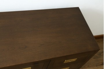新古　未使用　カリモク家具(karimoku)　domani(ドマーニ)　Morganton(モーガントン)　上品な佇まいのドロワーチェスト　定価約49万円　(R-081817)