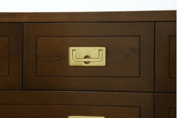 新古　未使用　カリモク家具(karimoku)　domani(ドマーニ)　Morganton(モーガントン)　上品な佇まいのドロワーチェスト　定価約49万円　(R-081817)