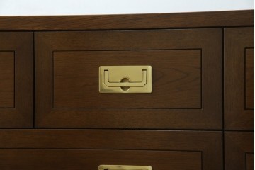 中古　超美品　ほぼ新品　カリモク家具(karimoku)　domani(ドマーニ)　Morganton(モーガントン)　上品な佇まいのドロワーチェスト　定価約49万円　(R-081819)