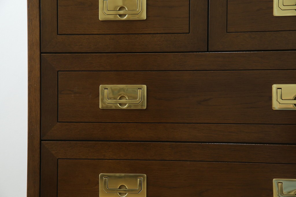 中古　超美品　ほぼ新品　カリモク家具(karimoku)　domani(ドマーニ)　Morganton(モーガントン)　上品な佇まいのドロワーチェスト　定価約49万円　(R-081819)