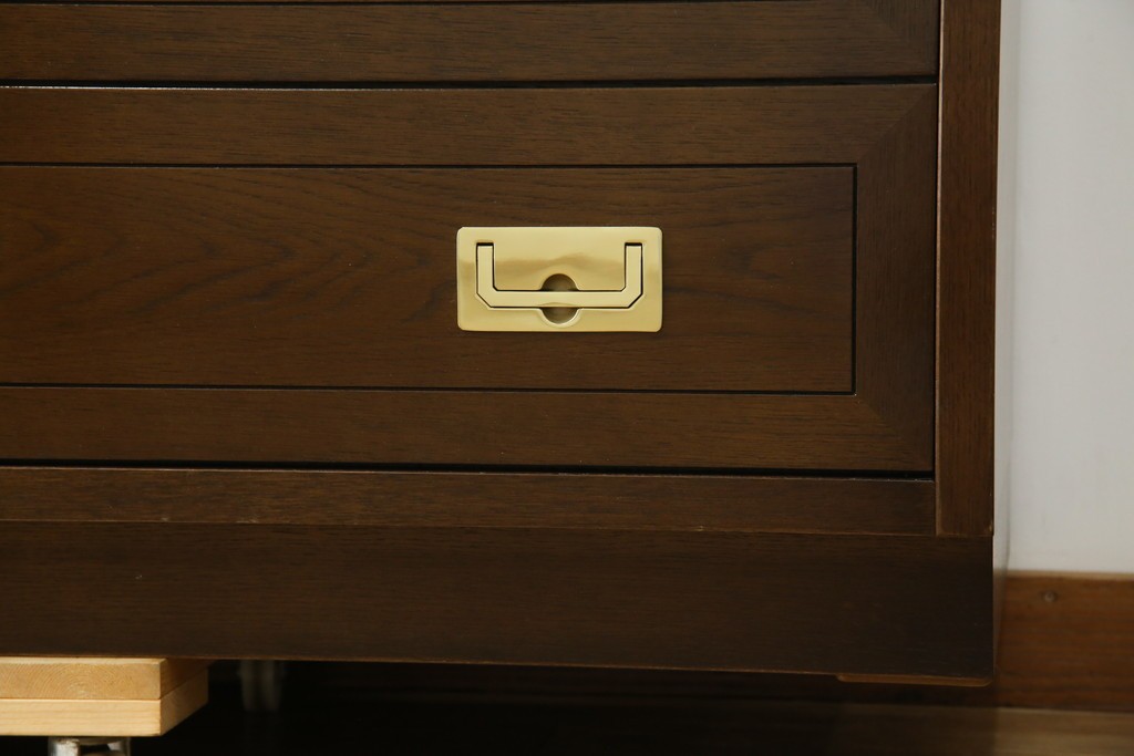 中古　超美品　ほぼ新品　カリモク家具(karimoku)　domani(ドマーニ)　Morganton(モーガントン)　上品な佇まいのドロワーチェスト　定価約49万円　(R-081819)