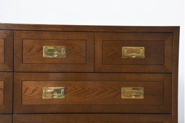 中古　超美品　ほぼ新品　カリモク家具(karimoku)　domani(ドマーニ)　Morganton(モーガントン)　上品な佇まいのドロワーチェスト(サイドチェスト、引き出し、店舗什器)(定価約49万円)(R-081820)