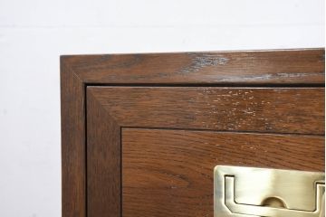 中古　超美品　ほぼ新品　カリモク家具(karimoku)　domani(ドマーニ)　Morganton(モーガントン)　上品な佇まいのドロワーチェスト(サイドチェスト、引き出し、店舗什器)(定価約49万円)(R-081820)