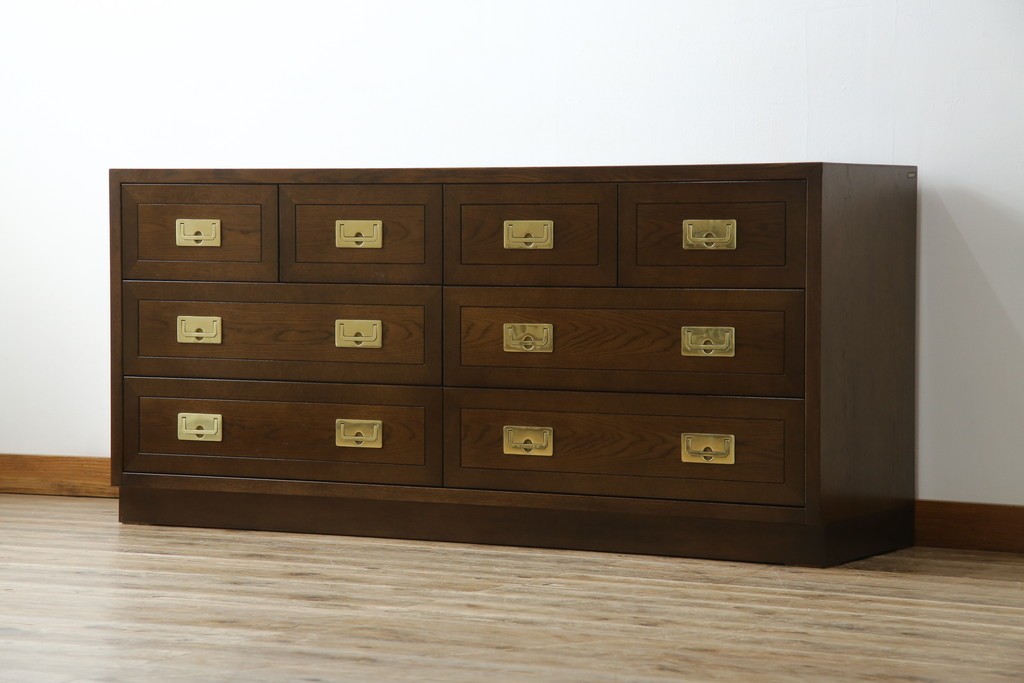 中古　超美品　ほぼ新品　カリモク家具(karimoku)　domani(ドマーニ)　Morganton(モーガントン)　上品な佇まいのドロワーチェスト　定価約49万円相当　(R-081820)