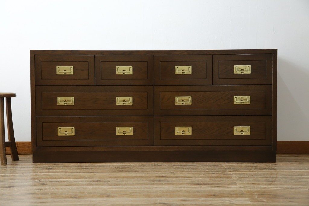 中古　超美品　ほぼ新品　カリモク家具(karimoku)　domani(ドマーニ)　Morganton(モーガントン)　上品な佇まいのドロワーチェスト　定価約49万円相当　(R-081820)