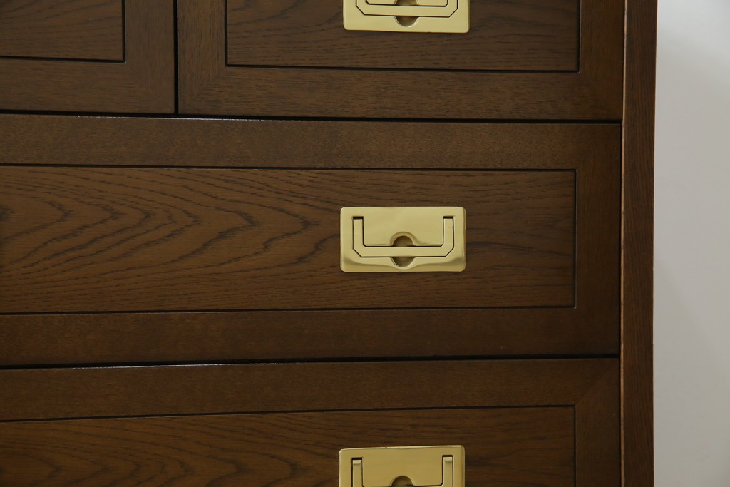 中古　超美品　ほぼ新品　カリモク家具(karimoku)　domani(ドマーニ)　Morganton(モーガントン)　上品な佇まいのドロワーチェスト　定価約49万円相当　(R-081820)