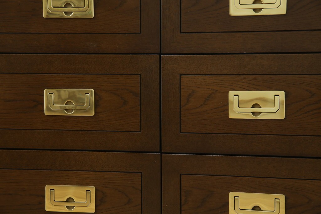 中古　超美品　ほぼ新品　カリモク家具(karimoku)　domani(ドマーニ)　Morganton(モーガントン)　上品な佇まいのドロワーチェスト　定価約49万円相当　(R-081820)