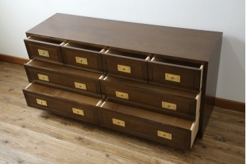 中古　超美品　ほぼ新品　カリモク家具(karimoku)　domani(ドマーニ)　Morganton(モーガントン)　上品な佇まいのドロワーチェスト　定価約49万円相当　(R-081820)