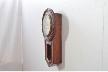 和製アンティーク　明治〜大正　愛知県時計製造共同組合(AICHIKEN　CLOCK-MAKERS'　UNION'S　MARK)　MADE(Y)TOKYO　レトロな雰囲気を高める掛け時計(柱時計、古時計、振り子時計)(R-081837)
