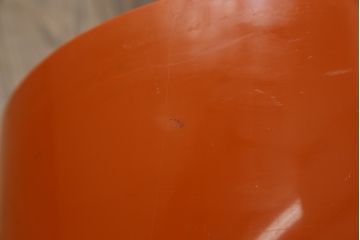 イタリアビンテージ　Artemide MILANO(アルテミデ)社　DEDALO(デダーロ)　コロンとしたフォルムが魅力的!近未来的なインテリアにおすすめのアンブレラスタンド(傘立て、かさ立て、ディスプレイ、店舗什器、ヴィンテージ)(R-081844)