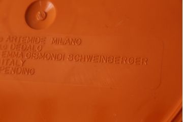 イタリアビンテージ　Artemide MILANO(アルテミデ)社　DEDALO(デダーロ)　コロンとしたフォルムが魅力的!近未来的なインテリアにおすすめのアンブレラスタンド(傘立て、かさ立て、ディスプレイ、店舗什器、ヴィンテージ)(R-081844)
