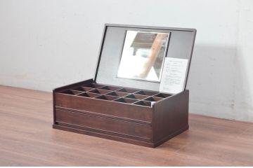中古　未使用　展示品　新古品　インテリアデザイナー　土屋晃一　整理整頓に便利なタイドロア(ネクタイケース、ネクタイ箪笥、ネクタイ入れ、小物入れ、小物収納、卓上収納)(R-081849)
