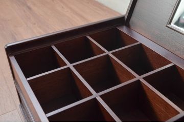 中古　未使用　展示品　新古品　インテリアデザイナー　土屋晃一　整理整頓に便利なタイドロア(ネクタイケース、ネクタイ箪笥、ネクタイ入れ、小物入れ、小物収納、卓上収納)(R-081849)