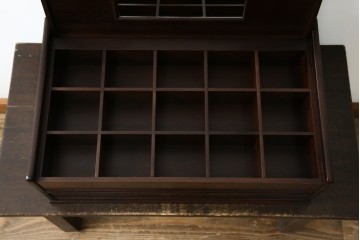 中古　未使用　展示品　新古品　インテリアデザイナー　土屋晃一　整理整頓に便利なタイドロア(ネクタイケース、ネクタイ箪笥、ネクタイ入れ、小物入れ、小物収納、卓上収納)(R-081849)