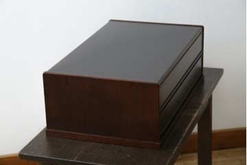 中古　未使用　展示品　新古品　インテリアデザイナー　土屋晃一　整理整頓に便利なタイドロア(ネクタイケース、ネクタイ箪笥、ネクタイ入れ、小物入れ、小物収納、卓上収納)(R-081849)