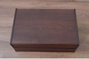 中古　未使用　展示品　新古品　インテリアデザイナー　土屋晃一　整理整頓に便利なタイドロア(ネクタイケース、ネクタイ箪笥、ネクタイ入れ、小物入れ、小物収納、卓上収納)(R-081850)