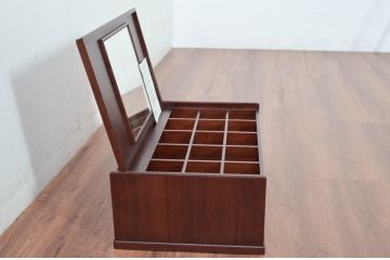 中古　未使用　展示品　新古品　インテリアデザイナー　土屋晃一　整理整頓に便利なタイドロア(ネクタイケース、ネクタイ箪笥、ネクタイ入れ、小物入れ、小物収納、卓上収納)(R-081850)