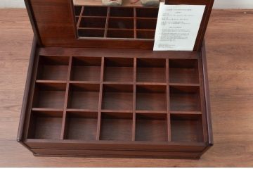 中古　未使用　展示品　新古品　インテリアデザイナー　土屋晃一　整理整頓に便利なタイドロア(ネクタイケース、ネクタイ箪笥、ネクタイ入れ、小物入れ、小物収納、卓上収納)(R-081850)