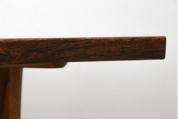 中古　未使用　展示品　新古品　岩手岩泉・純木家具　栓材　漆塗り　心地よい木の風合いが魅力的なローテーブル(センターテーブル、リビングテーブル)(定価約17万円)(R-081857)