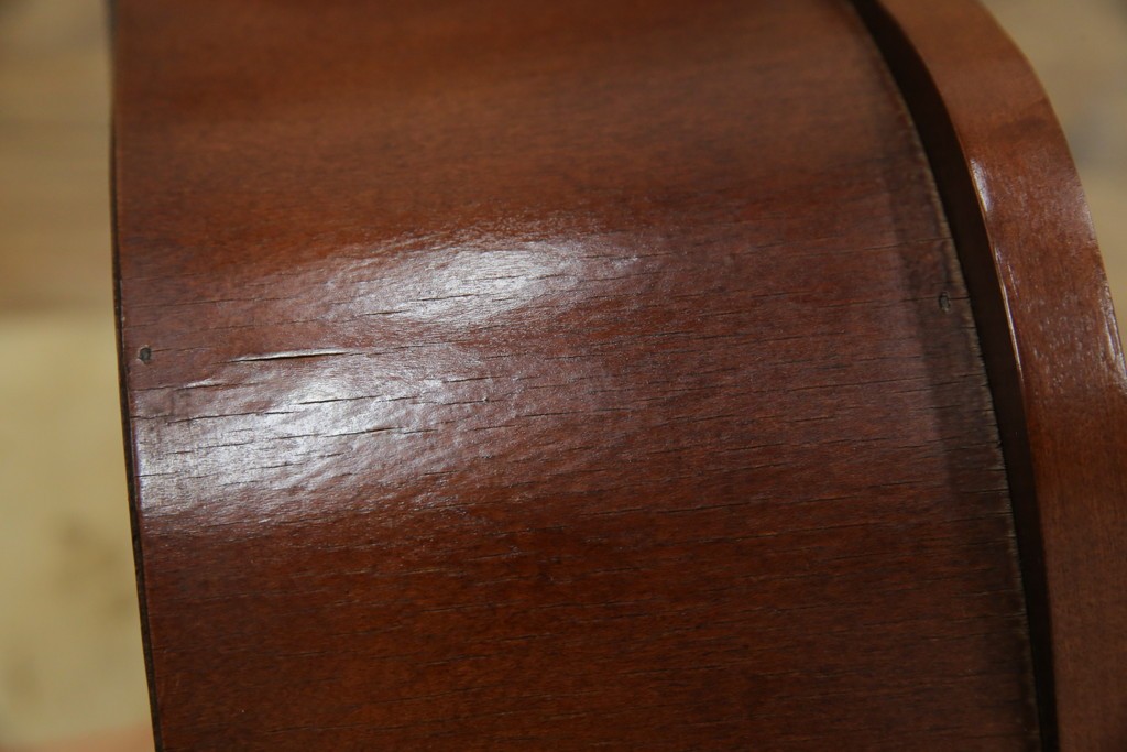 中古　三面ガラス　見せる収納にぴったりなウォールキャビネット　(R-081859)