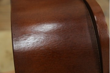 中古　三面ガラス　見せる収納にぴったりなウォールキャビネット　(R-081859)