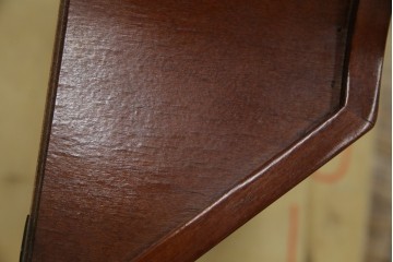 中古　三面ガラス　見せる収納にぴったりなウォールキャビネット　(R-081859)