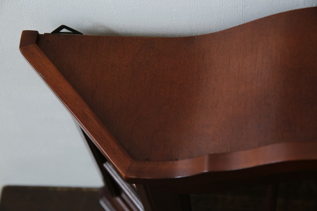 中古　三面ガラス　見せる収納にぴったりなウォールキャビネット　(R-081859)