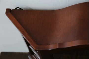 中古　三面ガラス　見せる収納にぴったりなウォールキャビネット　(R-081859)