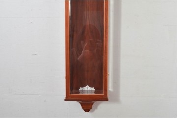 中古　美品　ドイツ　エルウィン・サトラ—(Erwin Sattler)社　三面面取りガラスの上品な高級柱時計　定価約60万円　(R-081863)