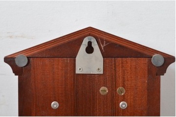 中古　美品　ドイツ　エルウィン・サトラ—(Erwin Sattler)社　三面面取りガラスの上品な高級柱時計　定価約60万円　(R-081863)