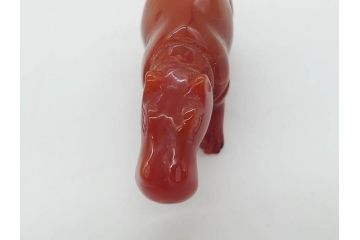 カバ　色々なカラーが楽しめる置物9点セット(彫刻、動物、アニマル、オブジェ、ディスプレイ)(R-081869)