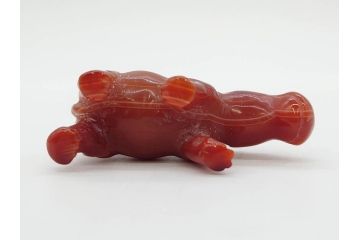 カバ　色々なカラーが楽しめる置物9点セット(彫刻、動物、アニマル、オブジェ、ディスプレイ)(R-081869)