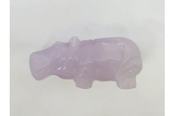 カバ　色々なカラーが楽しめる置物9点セット(彫刻、動物、アニマル、オブジェ、ディスプレイ)(R-081869)