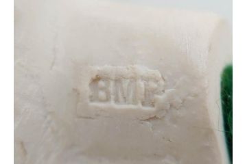 イギリス　BMP(大英博物館?)　カバ　存在感のある置物3点セット(青いカバ、エジプト、動物、アニマル、オブジェ、ディスプレイ)(R-081871)