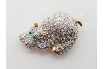 Hudson(ハドソン)　錫　925　アクセサリー　色々なデザインが楽しめるカバ小物29点セット(動物、アニマル、ピューター、ピアス、カフス、ネックレス、ブローチ、コルク栓、キーホルダー、置物、オブジェ、ディスプレイ)(R-081874)