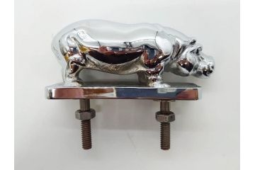 デンマーク　DANSK(ダンスク)　YAMACO　カバ　お部屋の雰囲気を明るくしてくれる置物13点セット(動物、アニマル、ペーパーウェイト、文鎮、重石、HIPPOPOTAMUS、文具、オブジェ、ディスプレイ、北欧)(R-081875)