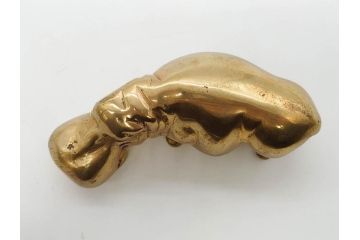 デンマーク　DANSK(ダンスク)　YAMACO　カバ　お部屋の雰囲気を明るくしてくれる置物13点セット(動物、アニマル、ペーパーウェイト、文鎮、重石、HIPPOPOTAMUS、文具、オブジェ、ディスプレイ、北欧)(R-081875)