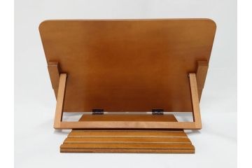 豊岡クラフト　男の三面鏡　整理スタンド　書見台　シックな雰囲気を醸し出す豊岡クラフト3点セット(Toyooka Croft、タブレット、ブック、本、マガジンラック、卓上ミラー、置き鏡)(R-081876)