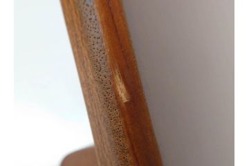 豊岡クラフト　男の三面鏡　整理スタンド　書見台　シックな雰囲気を醸し出す豊岡クラフト3点セット(Toyooka Croft、タブレット、ブック、本、マガジンラック、卓上ミラー、置き鏡)(R-081876)