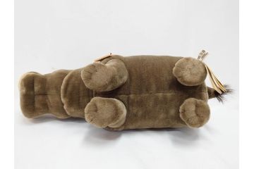 ドイツ　KOSEN(ケーセン)　MMA　メトロポリタン美術館　ウィリアム　青いカバ　思わず抱きしめたくなる可愛さのぬいぐるみ4点セット(動物、アニマル、エジプト、玩具、おもちゃ、ディスプレイ、置物、人形)(R-081877)