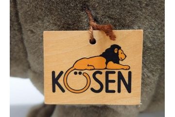 ドイツ　KOSEN(ケーセン)　MMA　メトロポリタン美術館　ウィリアム　青いカバ　思わず抱きしめたくなる可愛さのぬいぐるみ4点セット(動物、アニマル、エジプト、玩具、おもちゃ、ディスプレイ、置物、人形)(R-081877)