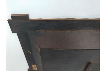 心峰　木彫　緻密でリアルな匠の技が光る立体額(遠近法応用額、壁掛け、壁飾り、古民家、ディスプレイ)(R-081880)