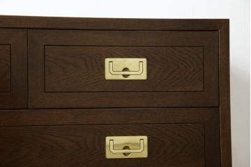 中古　カリモク家具(karimoku)　domani(ドマーニ)　Morganton(モーガントン)　上品な佇まいのドロワーチェスト(サイドチェスト、引き出し、店舗什器)(定価約30万円)(R-081891)