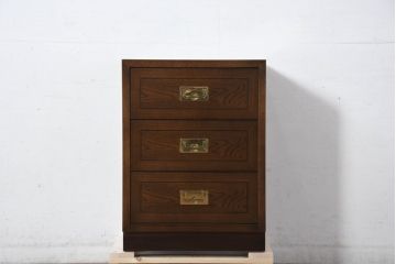 中古　カリモク家具(karimoku)　domani(ドマーニ)　Morganton(モーガントン)　上品な佇まいのドロワーチェスト(サイドチェスト、引き出し、店舗什器)(定価約17万円)(R-081892)