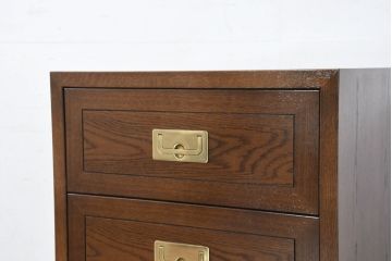 中古　カリモク家具(karimoku)　domani(ドマーニ)　Morganton(モーガントン)　上品な佇まいのドロワーチェスト(サイドチェスト、引き出し、店舗什器)(定価約17万円)(R-081892)