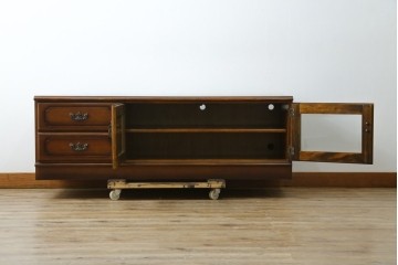 中古　カリモク家具(karimoku)　COLONIAL(コロニアル)シリーズ　カントリースタイルのお部屋におすすめなテレビボード　定価約26万円　(R-081893)