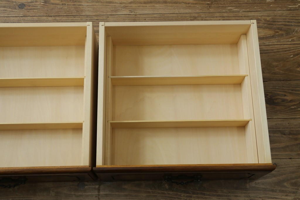 中古　カリモク家具(karimoku)　COLONIAL(コロニアル)シリーズ　カントリースタイルのお部屋におすすめなテレビボード　定価約26万円　(R-081893)