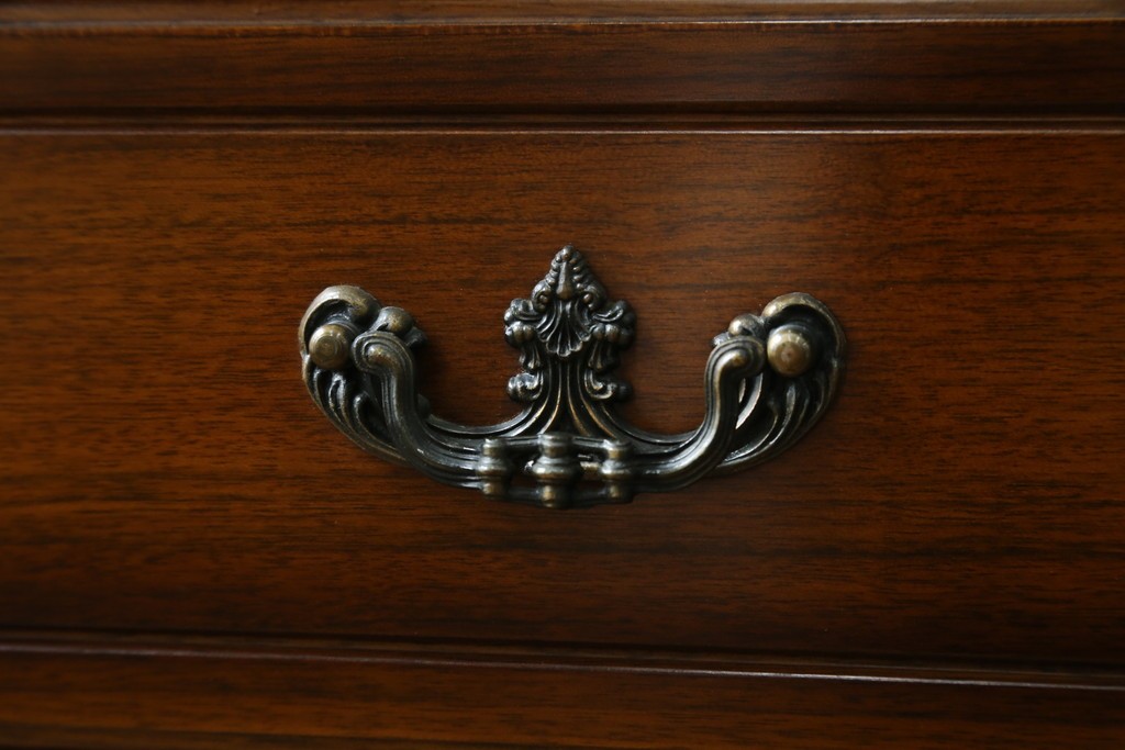 中古　カリモク家具(karimoku)　COLONIAL(コロニアル)シリーズ　カントリースタイルのお部屋におすすめなテレビボード　定価約26万円　(R-081893)