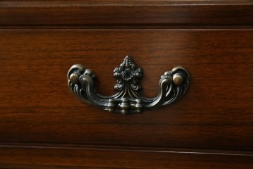 中古　カリモク家具(karimoku)　COLONIAL(コロニアル)シリーズ　カントリースタイルのお部屋におすすめなテレビボード　定価約26万円　(R-081893)